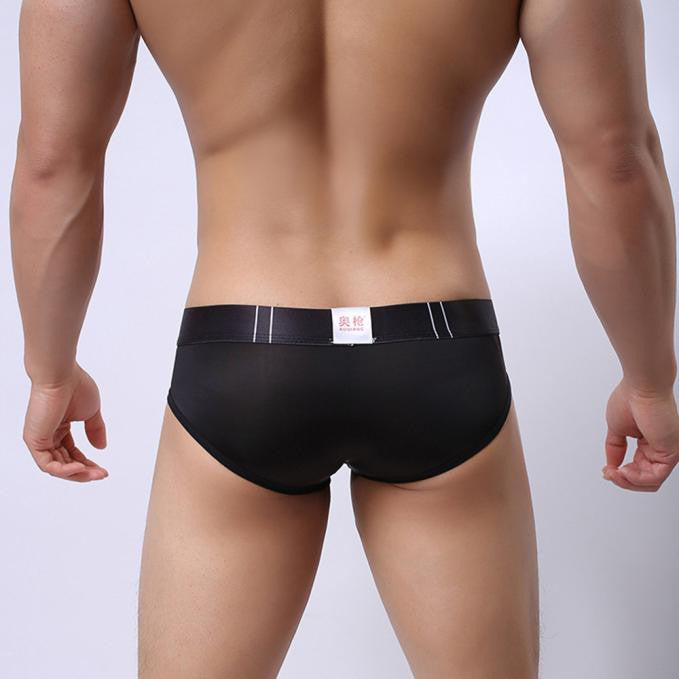 Sexy Mens Underwear Briefs Shorts Pouch Soft Underpants BK/L