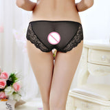 Womens Sexy Lace Thongs G-string T-back Panties Lingerie Underwear BK