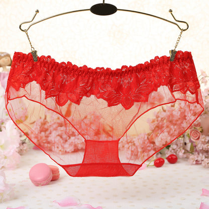 Women Sexy Lace Briefs Panties Thongs G-string Lingerie Underwear