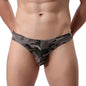 Sexy Mens Camouflage Breathe Underwear Briefs Bulge Pouch Shorts Underpants