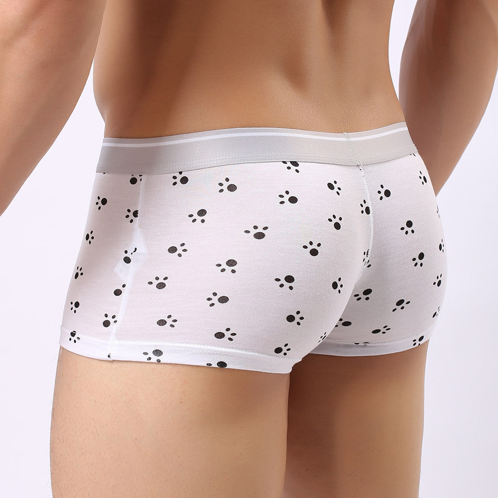 Trunks Sexy Underwear Men's Boxer Briefs Shorts Bulge Pouch soft Underpants