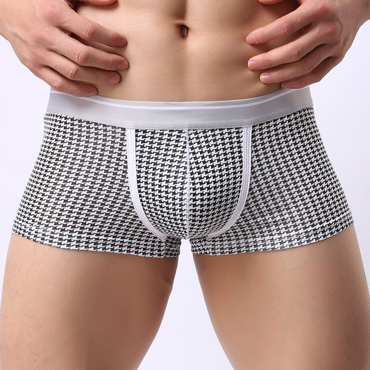 Trunks Sexy Underwear Men's Boxer Briefs Shorts Bulge Pouch soft Underpants