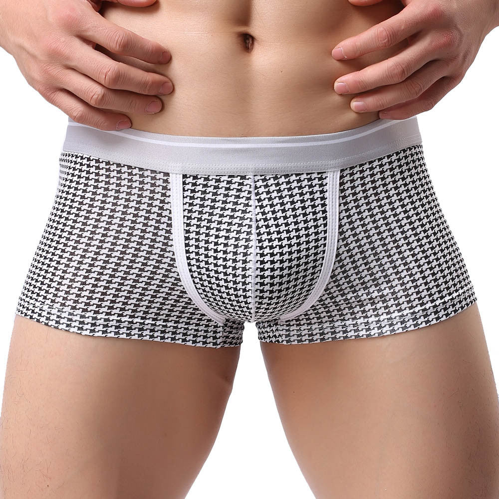 Trunks Sexy Underwear Men's Boxer Briefs Shorts Bulge Pouch soft Underpants