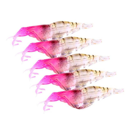 2017 Soft Lures 5 pcs/Lot Useful Enviropaints Outdoor Fishing Swimbait Twitching Lures Bass Bait #EW