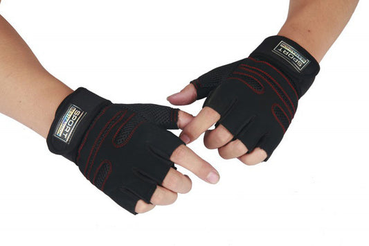 2017 Adult's Adjustable Gym Gloves Training Fitness Wrist Wrap Workout Exercise Sports Running Gloves #EW