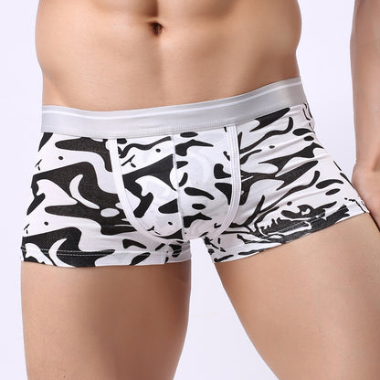 Trunks Sexy Underwear Men's Boxer Briefs Shorts Bulge Pouch soft Underpants