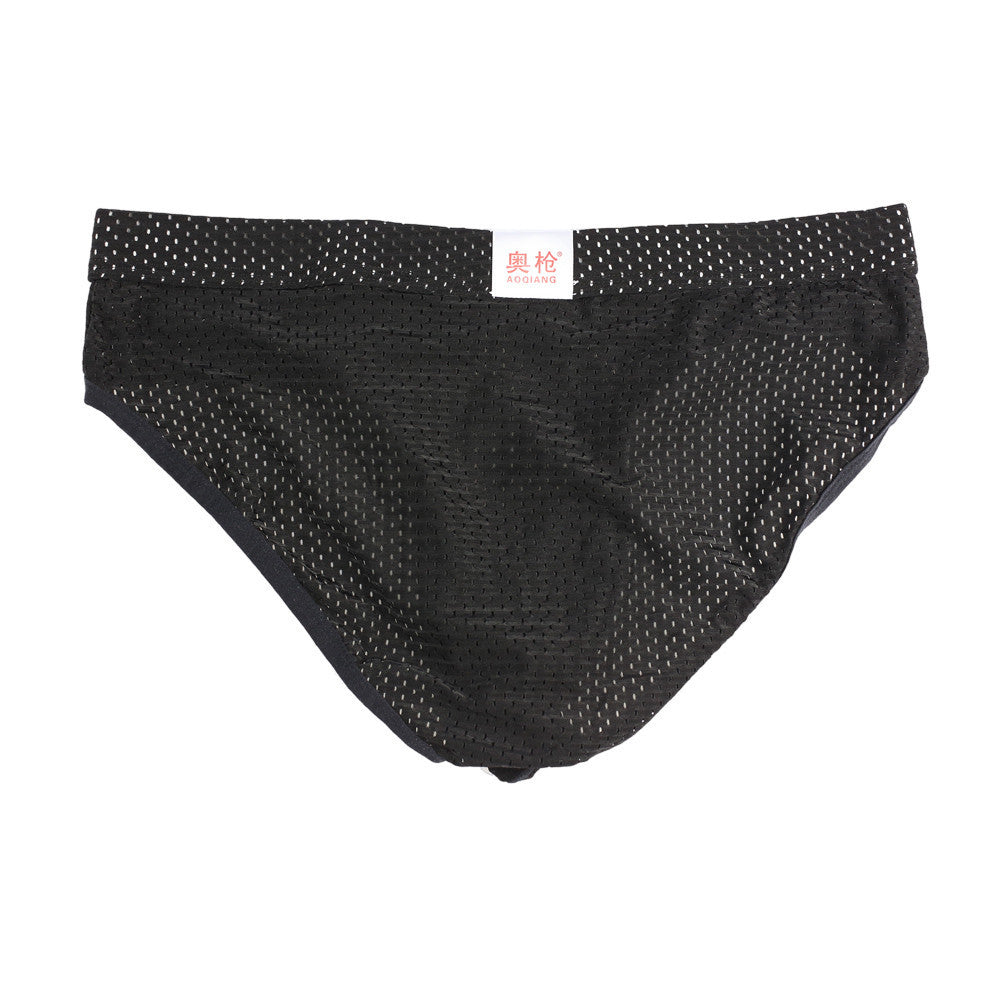 Sexy Men Ventilation Underwear High Quality Cotton Boxers Men Shorts