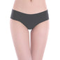 Women Invisible Underwear Thong Cotton Spandex Gas Seamless Crotch BK L