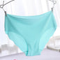 Women Invisible Underwear Thong Cotton Spandex Gas Seamless Crotch BK L