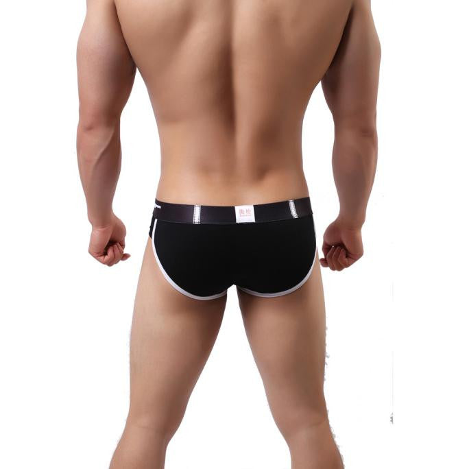 Sexy Men Stripe Underwear High Quality Cotton Boxers Men Shorts  BK L