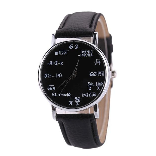 Women Mens Leather Stainless Steel Watch Sport Quartz Wrist Watch