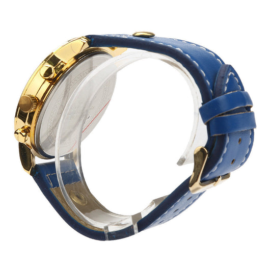 Men's Sports Quartz Watches Mens Watches Luxury Leather Wristwatches