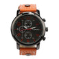 Men's Sports Quartz Watches Mens Watches Luxury Leather Wristwatches