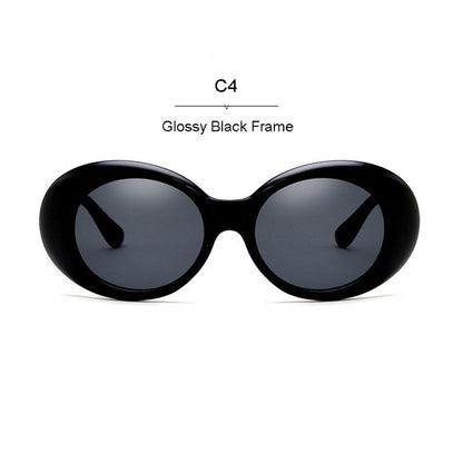 ROYAL GIRL New Designer Women Sunglasses Funny Chunky Oval Men Sun glasses SS033