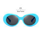 ROYAL GIRL New Designer Women Sunglasses Funny Chunky Oval Men Sun glasses SS033