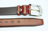 Men Belt with Pin Buckle Simple Vintage Waist Belt for Men