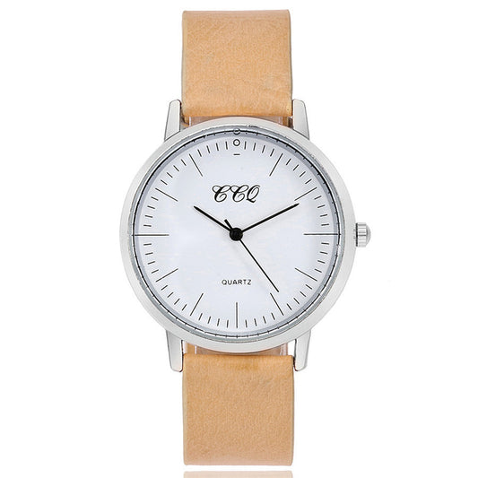 Women Men Casual Simple Quartz Analog Watch Band Wrist Watches