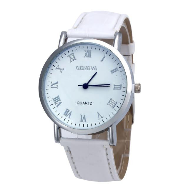 Women Men Band Analog Quartzsiness Wrist Watch