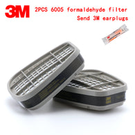 3M 6005 gas mask filter Genuine guarantee against formaldehyde Organic steam Gas filter With 6000/7000 series masks filters