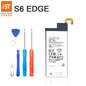 2017 100% IST Original Phone Battery For Samsung Galaxy S6 Edge G920F G925F G9250 Battery Repair Tools Kit Replacement Battery