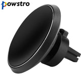 Powstro QI Wireless Phone Holder Charger Car Air Vent Mount Phone Holder 360 Degree Rotation For Samsung Galaxy S7 S6 Edge