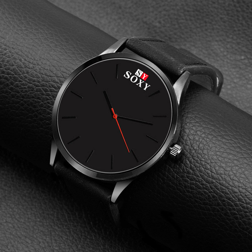 Men Band Analog Quartzsiness Wrist Watch