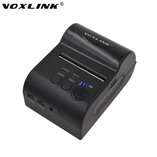 VOXLINK Mini bluetooth USB serial port Receipt Printer 58 mm wireless bluetooth thermal printer for Android IOS windows