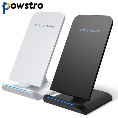 POWSTRO Qi Wireless Charger Fast Charging Holder Fast Charge For Samsung Galaxy S7 S6 Edge Plus Note 5 LG Phone Wireless Charger