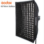 Godox 60cm*90cm Speedlite Studio Strobe Flash Photo Reflective Softbox Soft Box Diffuser  with Grid for Photography Light