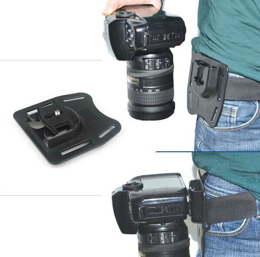 K-BM1 DSLR Digital Camera Waist Belt Mount / Button / Holder for Canon Nikon Pentax