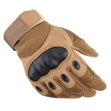 Outdoor Tactical Gloves Full Finger Sports Hiking Riding Cycling Military Men's Gloves Armor Protection Shell Gloves