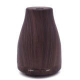 2017 Ultrasonic Air Humidifier Essential Oil Diffuser Aroma Lamp Aromatherapy Electric Aroma Diffuser Mist Maker for Home-Wood