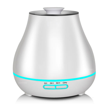 KBAYBO  Aroma Essential Oil Diffuser Ultrasonic Air Humidifier with Wood Grain electric LED Lights aroma diffuser for home