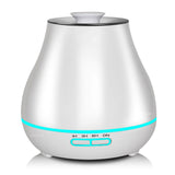 KBAYBO  Aroma Essential Oil Diffuser Ultrasonic Air Humidifier with Wood Grain electric LED Lights aroma diffuser for home