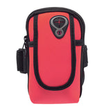 Sport Running Pouch 5.5 inch Running Wrist Phone Bag Arm Bag Outdoor Waterproof  Hand Bag for Camping Hiking