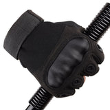 Tactical Fingerless Gloves Military Armed Combat Paintball Airsoft Shooting Anti-Skid Carbon Knuckle Half Finger Gloves