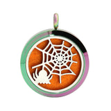 Halloween Locket Necklace Aromatherapy Fragrance Essential Diffuser Pendant