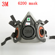 3M 6200 Anti-virus dust respirator mask Genuine Universal variety filter Main mask particulates paint Toxic gas half ski mask