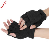 JECKSION Gants femmes 2015 New Hand Wrist Gloves Girls Women Ladies Warmer Winter Fingerless Gloves Mitten