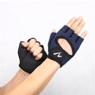 Men's Half Finger Gloves Outdoor Fitness Hand Palm Protector Gym Sport#W21