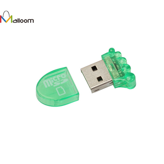 2017 Free Shipping  sd card reader High Speed Mini USB 2.0 Micro SD TF T-Flash Memory Card Reader Adapter