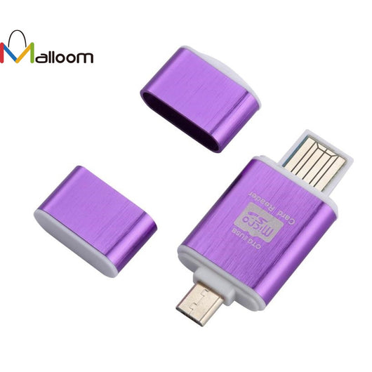 2In1 Micro SD OTG 2017 Drop Shipping USB 2.0 Flash Drive Card Reader For Samsung Galaxy Tab3 Note8 P5210 P5200