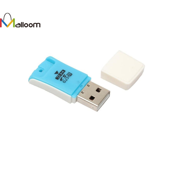 High Speed 480 Mbps Mini USB 2.0 Micro SD TF T-Flash Memory Card Reader Adapter