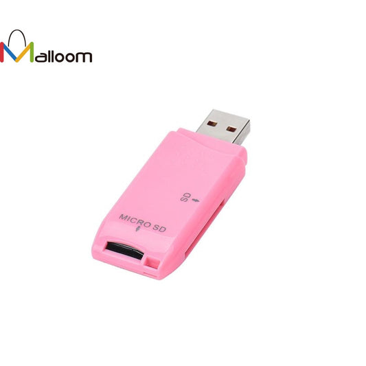 2017 Wholesale Price Colorful MINI USB 2.0 Micro SD/SDXC TF Card Reader Adapter Micro Card Reader #20