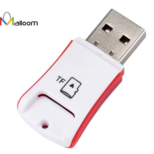 2017 Red Computer Accessories  Fashion  High Speed Mini Computer Speakers USB 2.0 Micro SD TF T-Flash Memory Card Reader Adapter