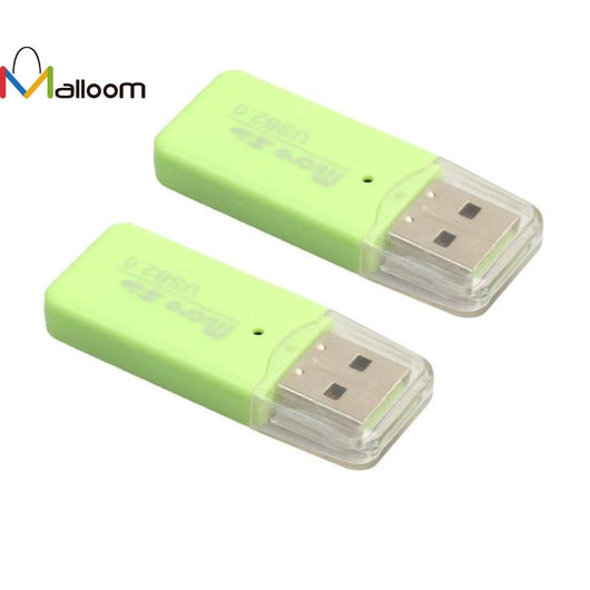 Mini High Speed Free Shipping  Card Reader USB 2.0 Micro SD TF T-Flash Memory Card Reader Adapter#40