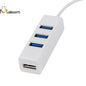 Type-C To 4-Port USB 3.0 Hub USB 3.1 Adapter For PC For Mac 12 inch Type-C Cable For Mac For Nokia OTG Phone High Quality #201