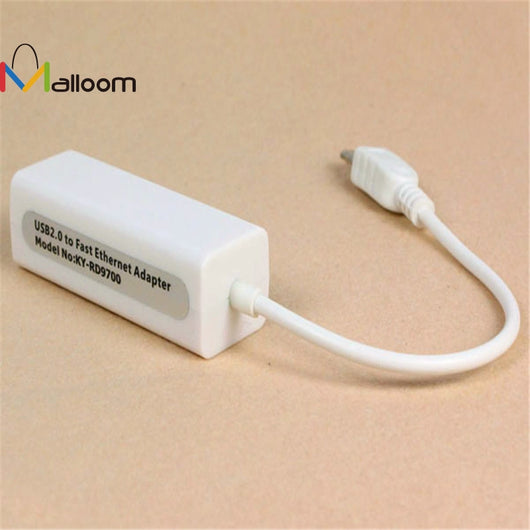2017 New arrival  Free Shopping Micro 5pin USB To RJ45 10/100M Ethernet Network Adapter For SamsungTable PC