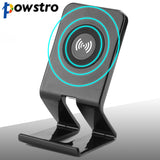 Powstro Wireless Charger Qi Coil Wireless Charging Stations 5V 1500mA Phone Charger Stand For Samsung Note5 S6/S6 Edge/ S6