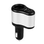 Powstro 3.1A Dual USB Car Charger Mobile Phone Charger Adapter With Cigarette Lighter Socket For iPhone Samsung Xiaomi